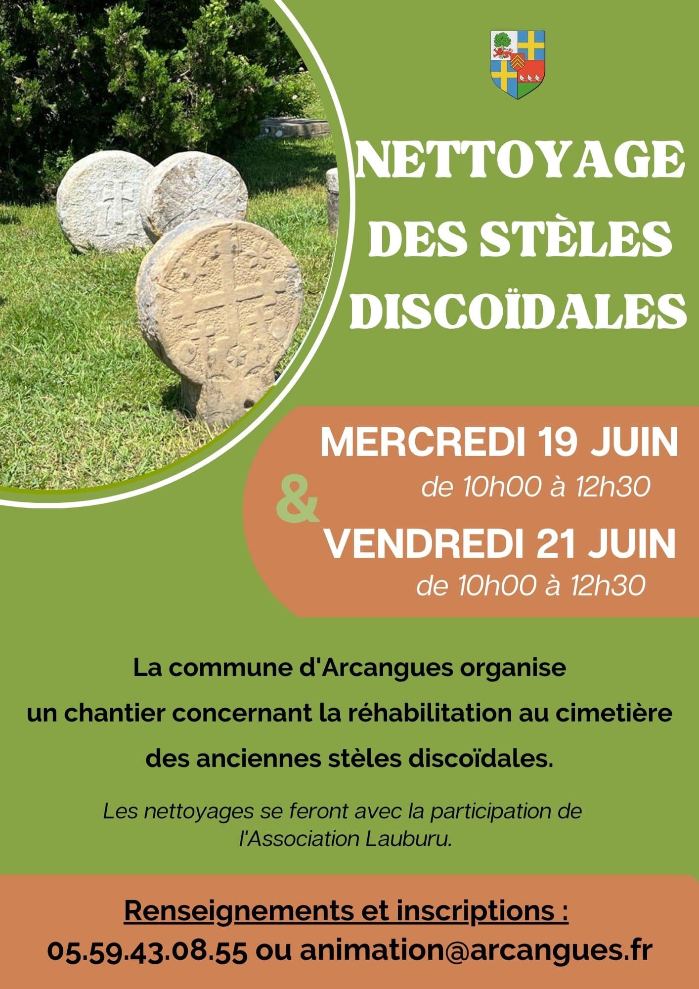 Affiche Stèles juin